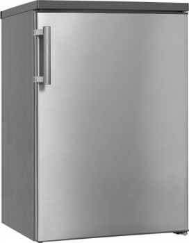 Exquisit KS 16-4-V-H-010 E Tisch-Kühlschrank Inox-Look